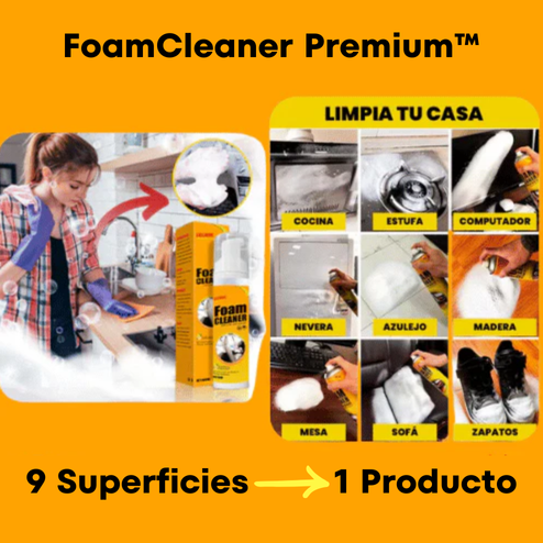 (Oferta 2x1) Foam Cleaner Premium™️  ¡SUPER EFECTIVO 100%!